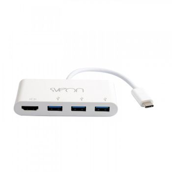 Sveon SCT502 Hub USB 3.1/USB-C/HDMI 4K