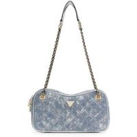 guess bandolera bolso bandouliere cerelia shoulder sat metallic denim para mujer