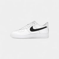 nike deportivas moda air force 1 low supreme white black para mujer