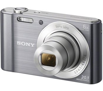 SONY Cyber-shot DSCW810B Compact Camera - Gun Metal