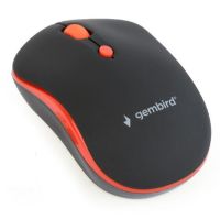 gembird musw-4b-03-r raton optico inalambrico 1600 dpi negro