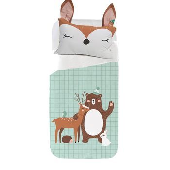 Juego De Funda Nórdica Infantil Ciervo -  Cama105 (180x270)