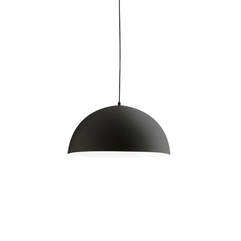 Bonella - Lámpara Colgante Negra 1xe27 Max 1x60w Ip20 - Lámpara De Techo Con Diseño Moderno En Aluminio - Casquillo E27