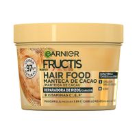 garnier - fructis hair food manteca cacao mascarilla rizos nutridos mascarillas para el cabello 390 ml unisex