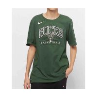 camiseta milwaukee bucks nike crest junior