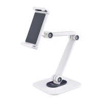 soporte ajustable para tablet startechcom con montaje en pared y sobremesa - 1kg