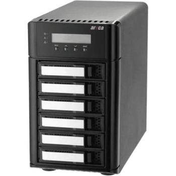 Caja PC Areca ARC-8050T5U-6 HDD Gehäuse Thunderbolt 5 Negro
