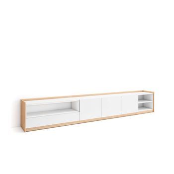 Mueble Tv Comares-02 Con Gran Capacidad De Almacenaje