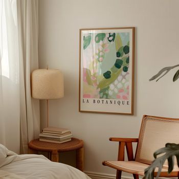 Poster la botanique, 30x40 cm