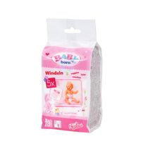 baby born - pack 5 panales  3 anos
