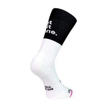 Calcetines Sporcks Get Shit Done Blanco Negro, Talla M