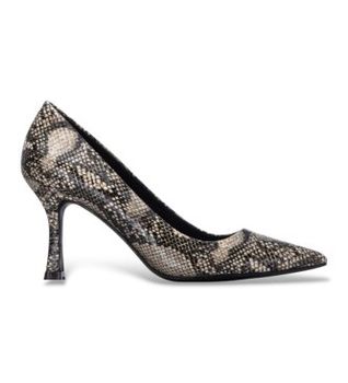 Xti para mujer. 14644501-SERPIENTE Zapatos 146445 taupe (41), 5 a 8cm, Ninguno, Casual, Fiesta, Gris, Animal print