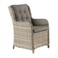 sillon aluminio fibra sintetica con cojin color unico