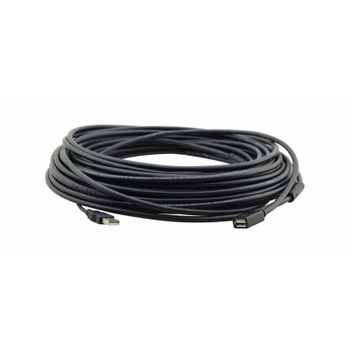 Cable USB Kramer CA-UAM/UAF-35 10,7 m USB 2.0 A Macho a A Hembra Negro