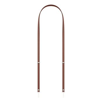 Correa Crossbody Apple Sienna para fundas Apple, 2,08 m, rPET, Marrón
