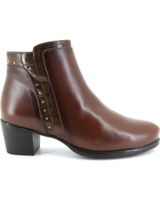 de desiree desiree neus 15 botines con tacon para mujer color cu cuero