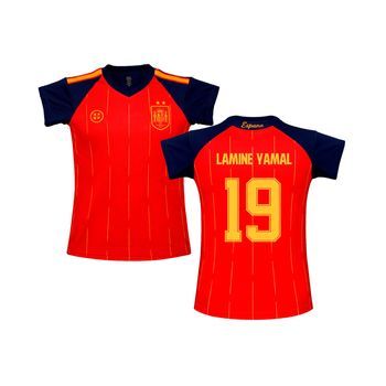 Camiseta 2 Estrellas Lamine Yamal España Mundial 2026 Réplica Oficial - Adulto