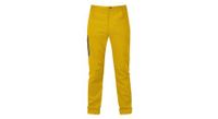 mountain equipment pantalones de escalada anvil amarillos cortos
