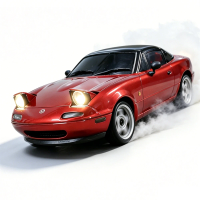 ldrc 1804 rtr 118 24g rwd rc car drift para mazda mx-5 miata na giroscopio luz led oficial licenciado en-via de carret