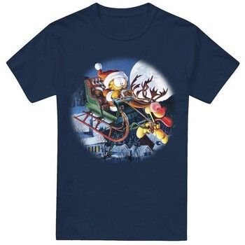 Garfield Camiseta onlight Ride para hombre