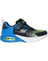 de skechers deportivo elastico y velcro black-multi negro