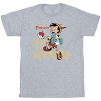 pinocchio camiseta tales of adventure para nino