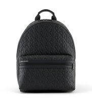 ax armani exchange para hombre xm000237af12133uc001 mochila con logotipo de tejido tecnico liso liam negro osfa casual poliester
