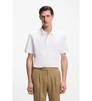 boss para hombre 50553564 polo pallas blanco xl casual algodon manga corta