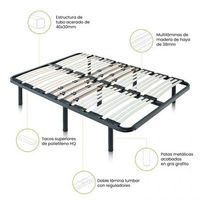somier laminas resistente y duradero rx diamond 150x200 cm