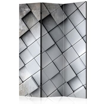 Biombo - Gray Background 3d (135x172 Cm)