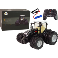 tractor control remoto rc negro 24g metal 13344