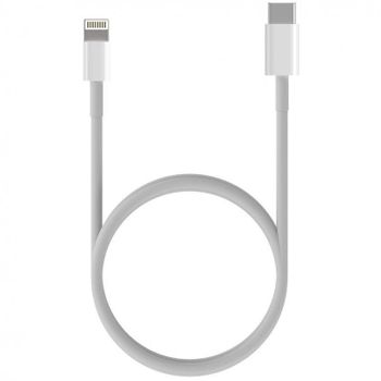 Cable Aisens USB-C a Lightning 50cm Blanco