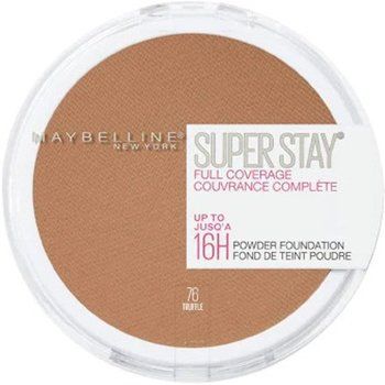 Maybelline New York Base de maquillaje Superstay 16H Powder Foundation - 76 Truffle para mujer