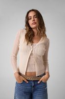 cardigan de lurex