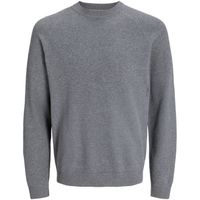 jack  jones jersey 12266511 jcomazer knit crew neck light grey para hombre