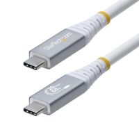 cable usb4 startechcom 3m usb-c certificado usb-if 20gbps 4k120 dp14