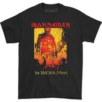 iron maiden tops y camisetas the wicker man para hombre