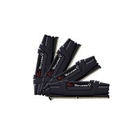 memoria ram gskill ripjaws v f4-3600c18q-32gvk 32gb 4x8gb ddr4 3600mhz cl18 intel xmp disipador negro