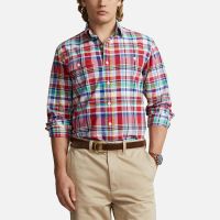 polo ralph lauren custom-fit classic cotton oxford shirt - m