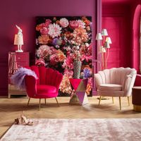 cuadro touched flower bouquet 140x200cm