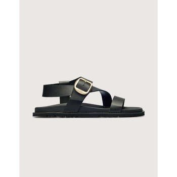 Koala Bay Sandalias Sandales en cuir noir - Aegisa para mujer
