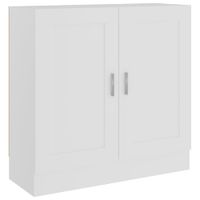 estanteria estanteria  libreria madera blanco 825x305x80 cm