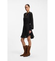 boss para mujer 50564726 vestido dassandra negro 38 casual clasico viscosa manga larga