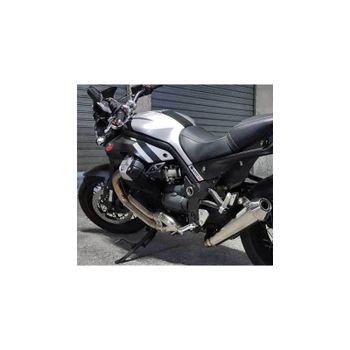 Silenciador de escape Moto Guzzi Griso Mistral cónico pulido corto