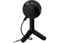 microfono - logitech g yeti orb gaming rgb lightsync personalizable usb windows-mac capsula de microfono condensador negro