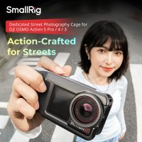 kit de agarre urbano smallrig para dji osmo action 5 pro  43 jaula de aluminio con correa para hombro anillo de proteccion de lente marco protector