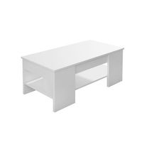 mesa de centro r103 elevable blanco