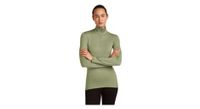 camiseta interior icebreaker merino 260 tech green 1 2 cremallera  mujer