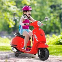 moto electrica infantil rojo homcom