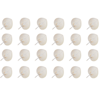 pack 24 pay pay grande color natural  pack 24 abanico de palma lacado 29x38cm